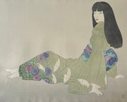 【真作保証】加山又造 撫子